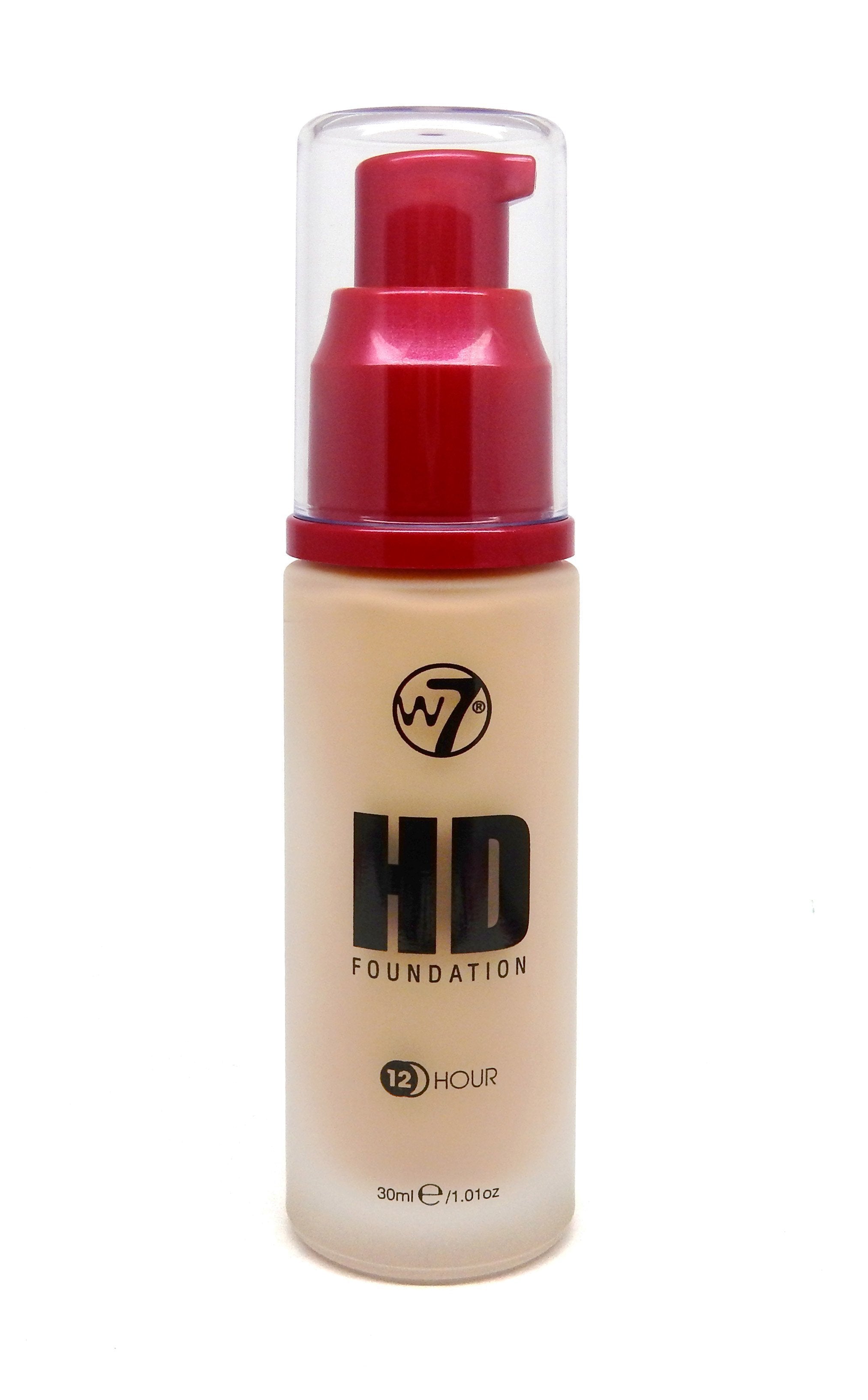 W7 COSMETICS High Definition (12 Hour) Foundation - 1.05 Fl Oz (30 ml) - ADDROS.COM